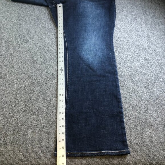 Seven7 Jeans Womens 24 (42x32) Blue Bootcut Limited Edition Comfort Stretch - Picture 7 of 12